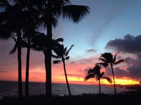 A Beautiful Hawaiian Sunset Hawaiian Sunset Sunset Sunrise