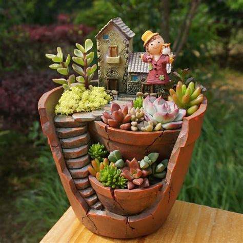 Home decor pots help save space and substantially beautify any balcony, home, or public area in which they are placed. Aliexpress.com : Buy 1pc Creative Resin Decorative ...