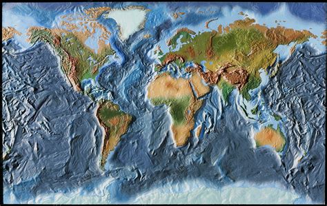 Topographical Map Of The Earth Stock Image E0500430 Science