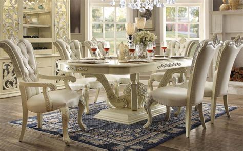 Dinner time in any family is of course one of the most intimate moments of the day. Ivory Formal Dining Room Sets • Faucet Ideas Site