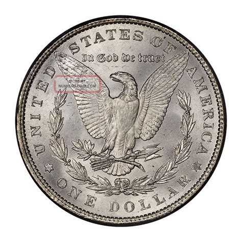 1886 1 Morgan Dollar Pcgs Ms67