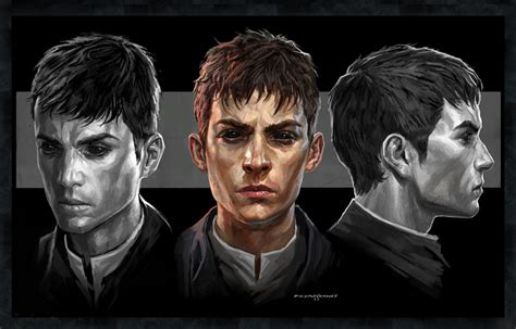 The Outsider Concept Art Characters Dishonored Concept Art Character