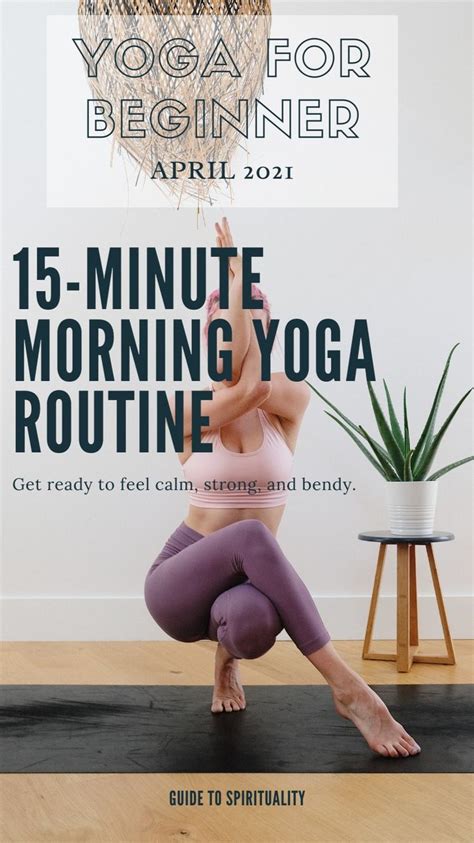 Yoga For Beginner 15 Minute Morning Yoga Routine Morning Yoga