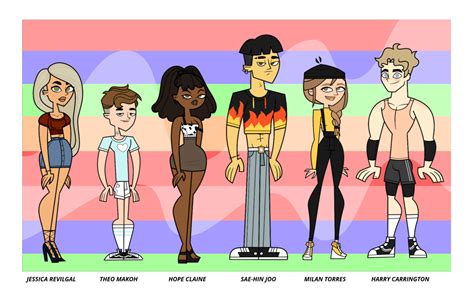 All My Ocs Part 02 By Moonlight Lovely On Deviantart Total Drama