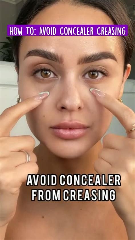 How To Avoid Concealer Creasing Face Makeup Tutorial Face Makeup