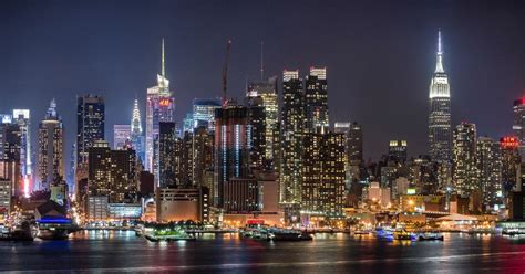 New York City Skyline At Night Tour New York City