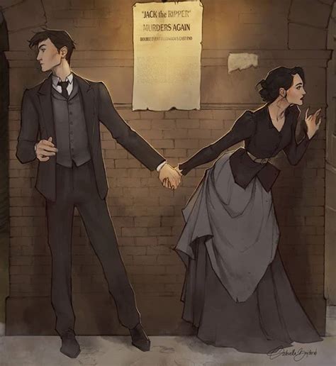 Audrey Rose Wadsworth And Thomas Cresswell Stalking Jack The Ripper In