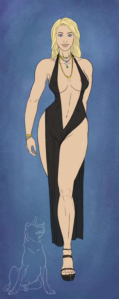 Sue Storm Pinup Evening Gown By Hornodoggo Hentai Foundry