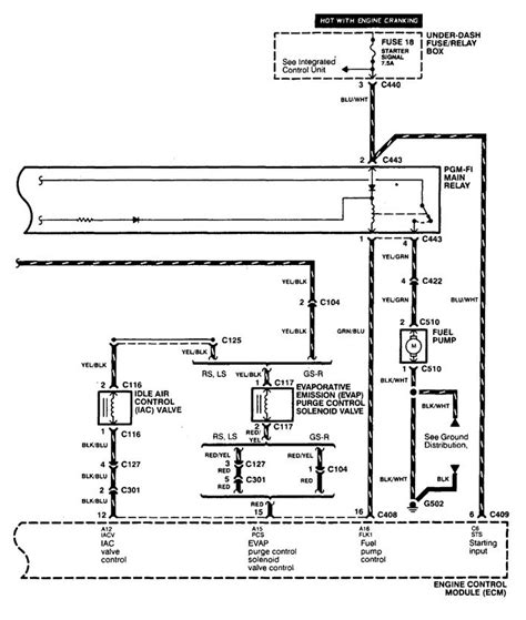 My ecm has ear a no as lox 7748. Acura Fuel Pump Diagram - Wiring Diagram Networks