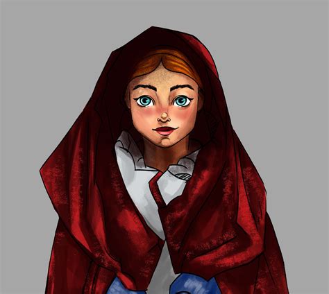 Red Riding Hood By Aya Ehabred Riding Hood In My Style Red Riding Hood Zbrush Hoods Aurora
