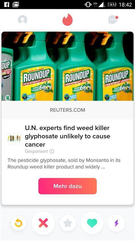 Why The Hell Does Tinder Tell Me That Glyphosate Roundup Doesn T Cause Cancer R