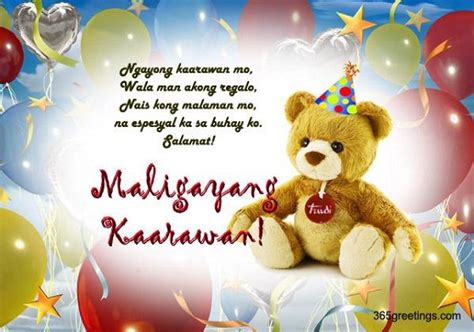 Happy Birthday In Tagalog