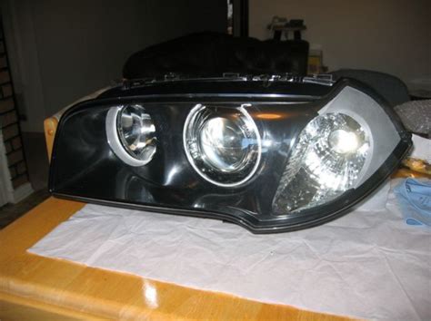 Lhd headlight pair angel eyes clear black for bmw 3 series e90 91. BMW X3 Angel Eyes Installation & RetrofitAuto Repair Technician Home