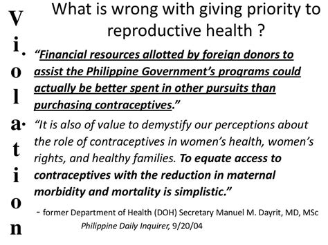 dissecting the philippines reproductive health law