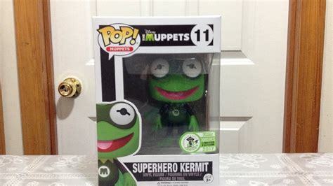 Superhero Kermit Funko Pop Emerald City Exclusive Youtube