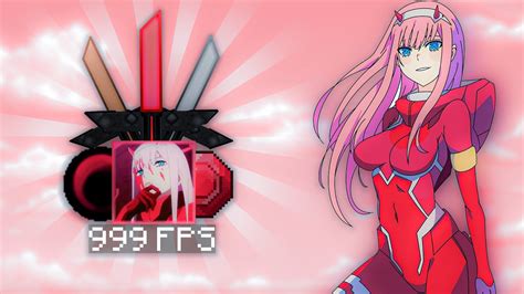 Zero Two Texture Pack Para Minecraft Pvp Anime Texture Pack Full Fps