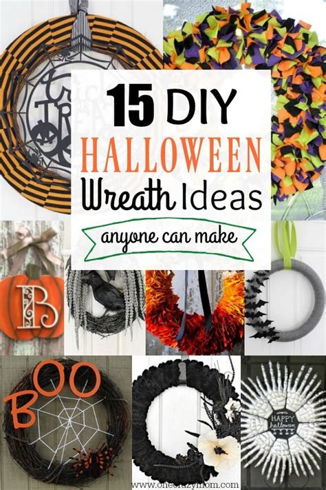 We Have Diy Halloween Wreath Ideas That Are Simple To Make And Wont