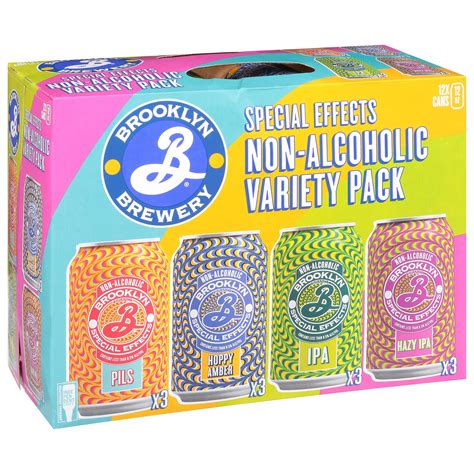 Brooklyn Brewery Special Effects Non Alcoholic Variety Pack 12 Oz Cans