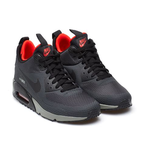 Lyst Nike Air Max 90 Winter Mid Top Sneakers In Black For Men