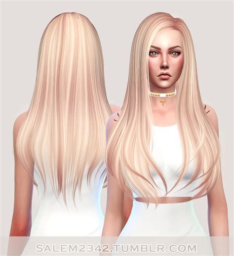 Salem Butterfly S Hair Retextured Sims Hairs Hot Sex