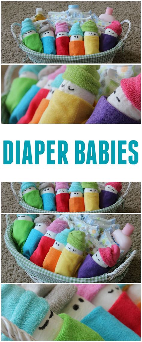 How To Make Diaper Babies Cute Baby Shower Gifts Baby Shower Gifts My