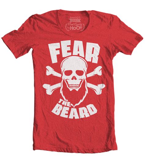 ‘fear The Beard James Harden T Shirt Submitted — Hide Your Arms