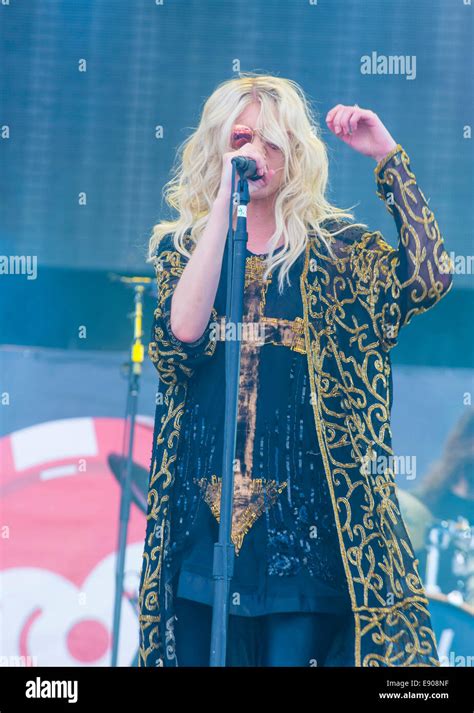Singer Taylor Momsen Of The Pretty Reckless Performs On Stage At The