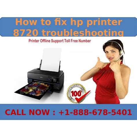 Dial 1 888 678 5401 How To Fix Hp Printer 8720 Troubleshooting