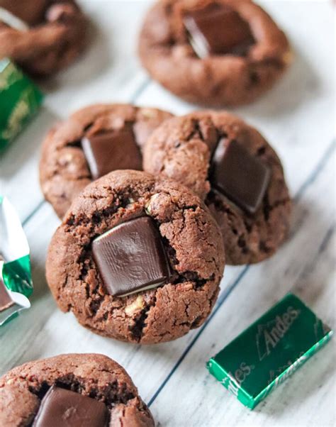 Andes Mint Chocolate Cookies