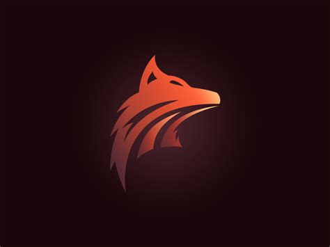 Wolf Logo By Aaron Sampson On Dribbble
