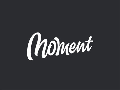 Moment Hand Lettering Inspiration Handwritten Typography In This Moment