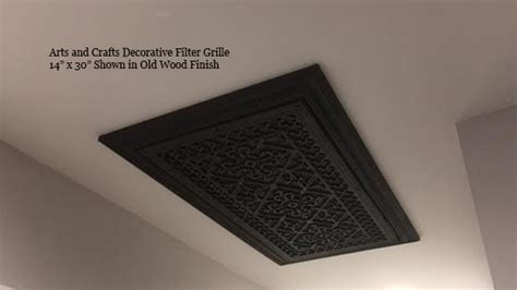 Ceiling vent sidewall register premier aire 4sw 10x10 4 way white new. Return Air Filter Grille | Beaux-Arts Classic Products