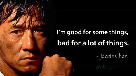 Check spelling or type a new query. Inspirational Jackie Chan Quotes - Well Quo