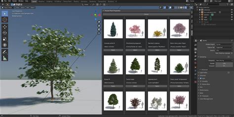 Github Thicket Blenderthicket Thicket Laubwerk Plants Add On For