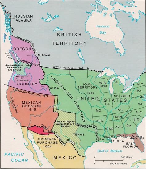 How Did The Us Acquire Oregon Country In 1846 Country Poin
