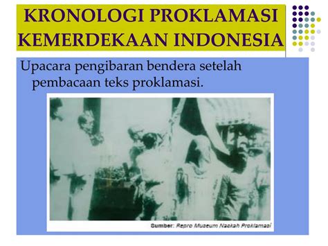 Kronologi Sejarah Indonesia Dari Awal Kemerdekaan Hingga Awal My XXX