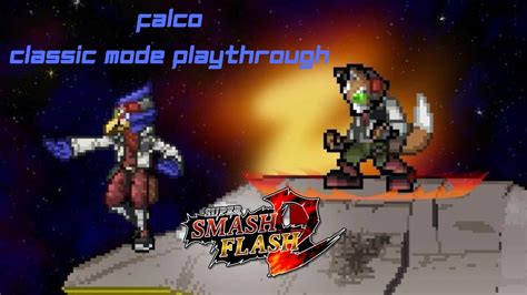 Super Smash Flash 2 Falco Classic Mode Playthrough Youtube