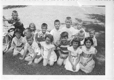 kindergarden class 1950