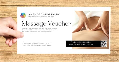 Experience Healing And Relaxation With Remedial Massage Vouchers At Lakeside Chiropractic