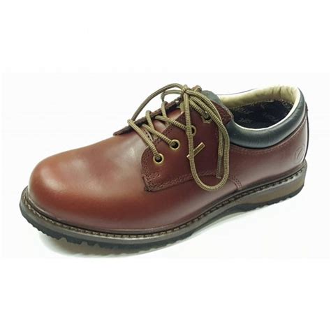 Stonesfield Brown Leather Waterproof Lace Shoe