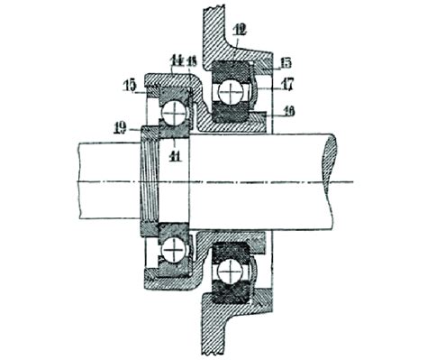 Bearing Assembly With Two Stage Intermediate Bushing 6 Download Scientific Diagram