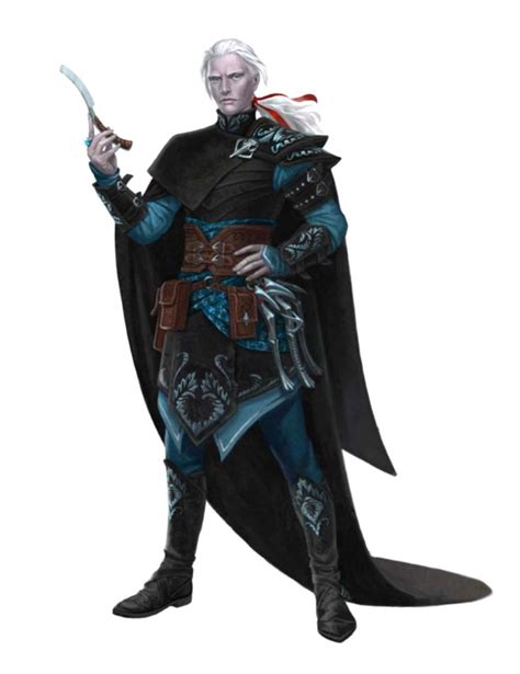 Male Dhampir Necromancer Wizard Erigantus Pathfinder Pfrpg Dnd Dandd