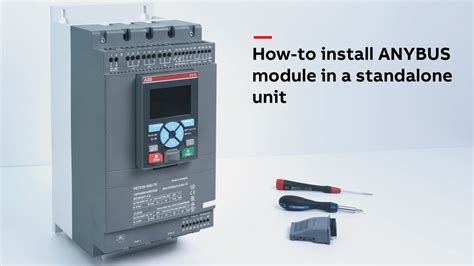 How To Install Anybus Module In Standalone Pstx Youtube