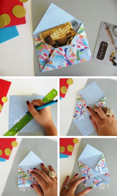 How To Make Your Own Envelopes Origami Envelope Paper Crafts Diy