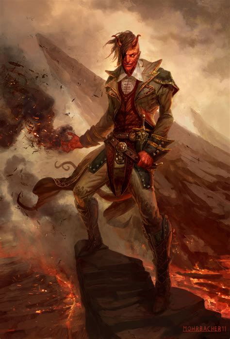 Tibalt The Fiend Blooded Mtg Art From Avacyn Restored Set By Peter