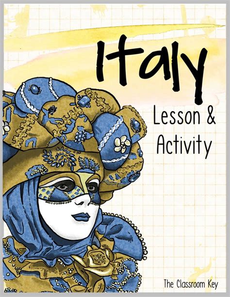 Italy Lesson The Classroom Key