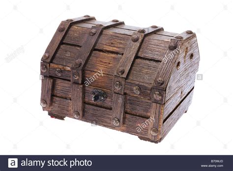 Wooden Treasure Chest Stock Photo Alamy
