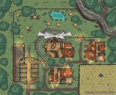 The Lox Brothers Mill And Farm 52 X 43 Battlemaps Final Fantasy