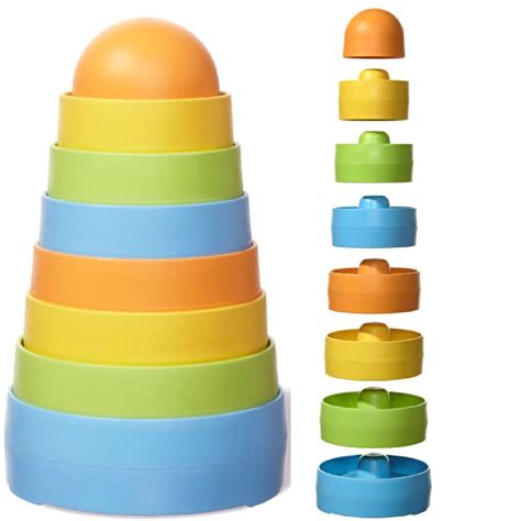 Eco Friendly Stacker Toy Stacker Toy Green Toys Stackers