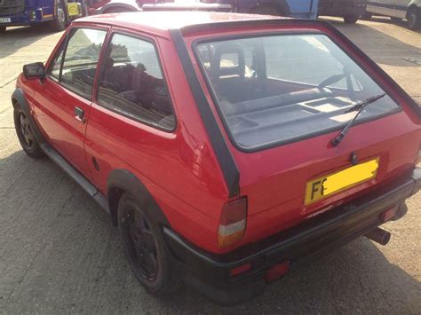 Classic Mk2 Ford Fiesta 13 Tuned And Upgraded In Ipswich Suffolk